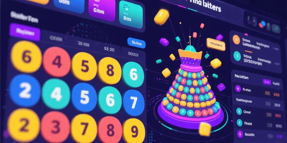 开奖数据可视化示意图